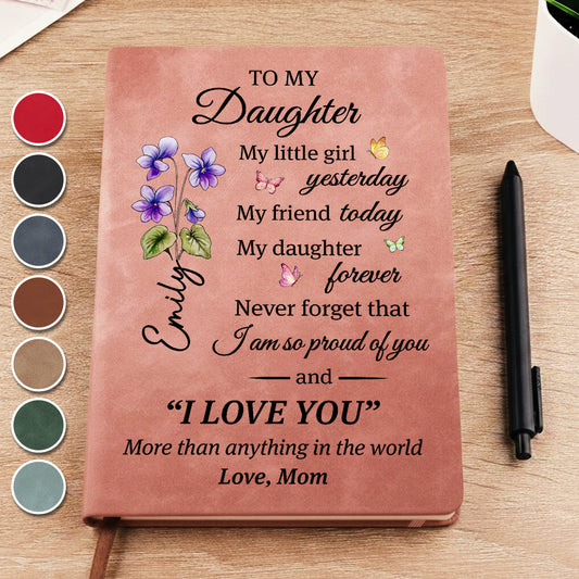 You Are My Greatest Blessing - Personalized Custom Leather Journal