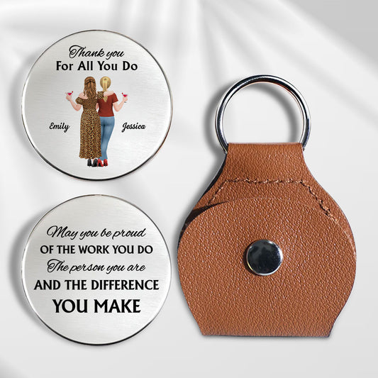 Thank You For All You Do - Personalized Custom Pocket Hug