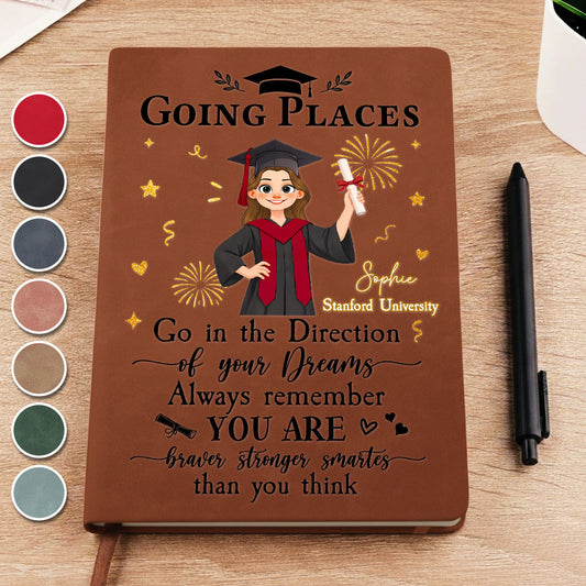 Journey Complete - Personalized Custom Leather Journal