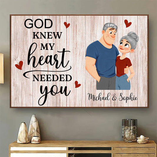 God Knew - Personalized Custom Poster