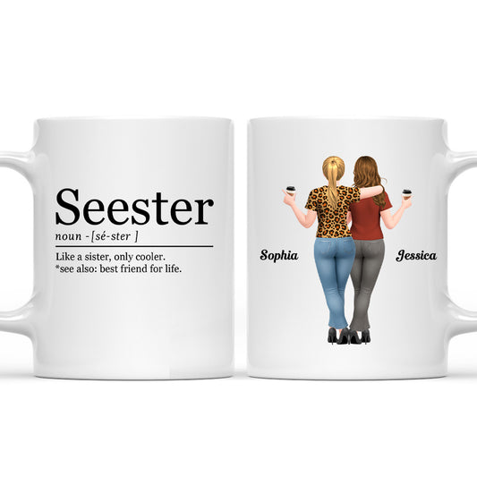 Seester - Personalized Custom Coffee Mug