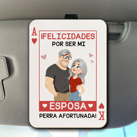 El Amor Es Tuyo - Clip Personalizado Para Visera De Coche