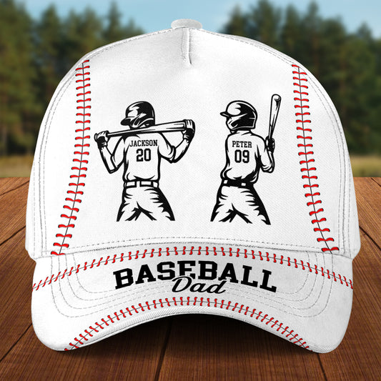Baseball Dad - Personalized Custom Classic Cap