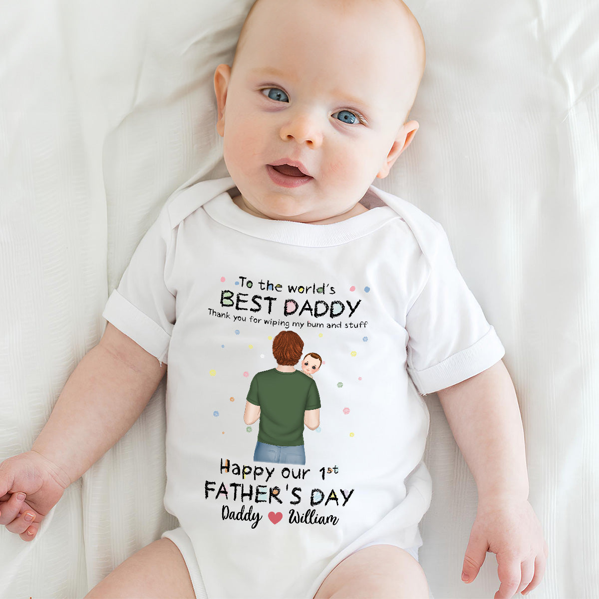 Custom baby onesie best sale