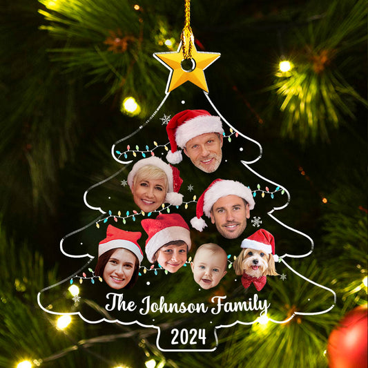 Family Photo - Personalized Custom Acrylic Ornament