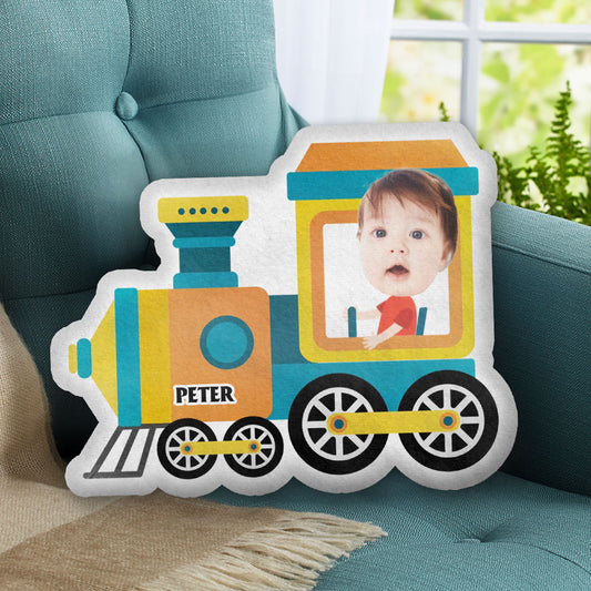 Kid Ridding Vehicle - Personalized Custom Shaped Pillow