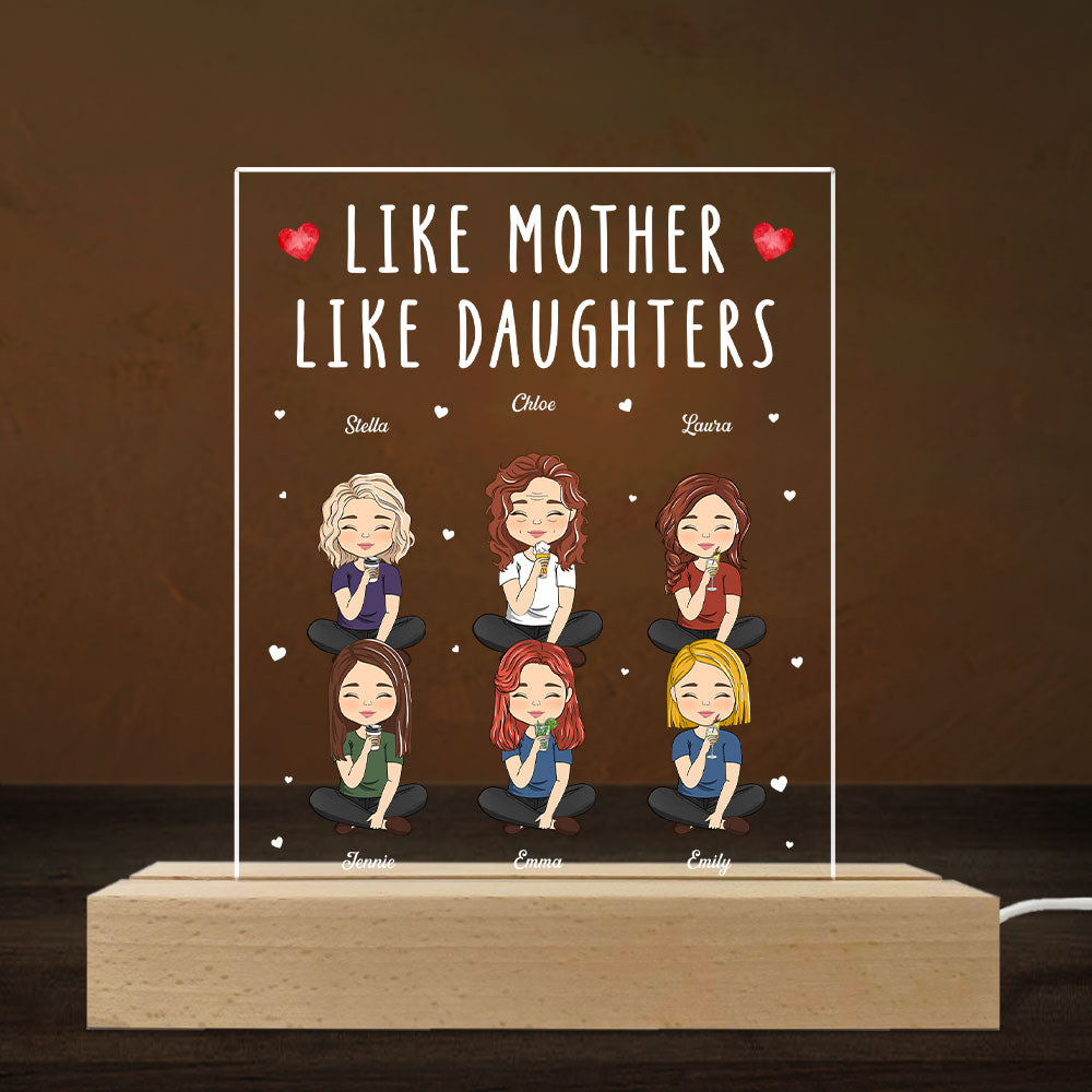 3D LED Light For Mom