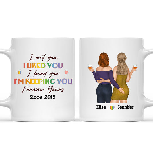 Forever Yours - Personalized Custom Coffee Mug