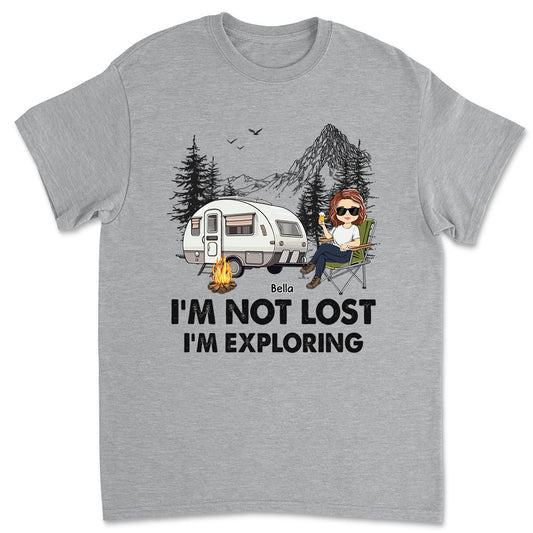 Not Lost - Personalized Custom Unisex T-shirt