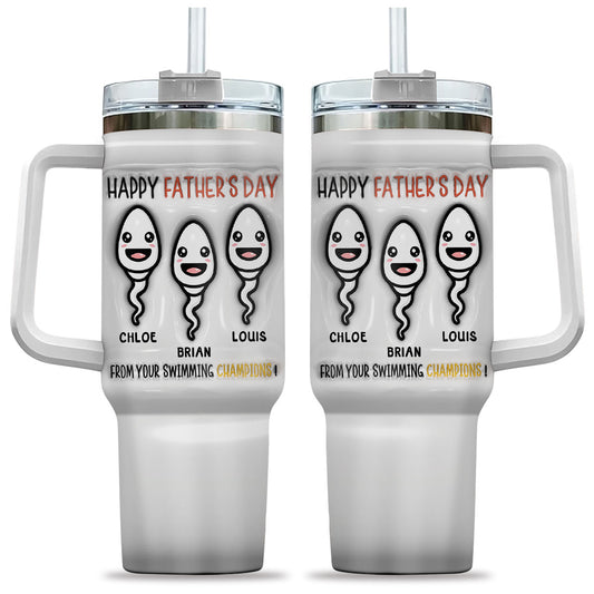 From Your Swimming Champions - Personalized Custom Tumbler