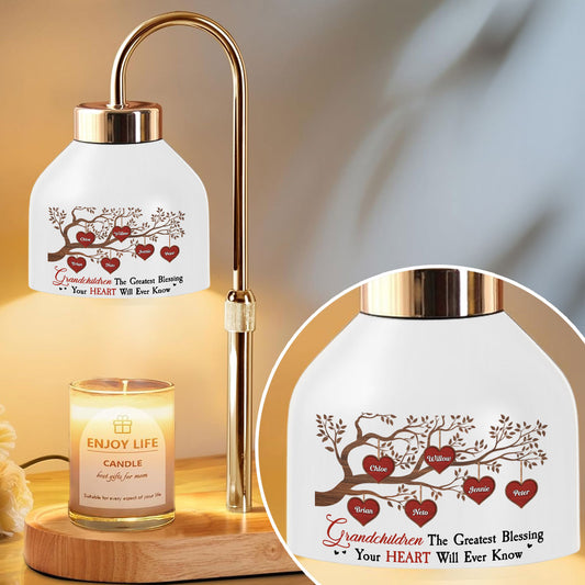The Greatest Blessing - Personalized Custom Candle Warmer Lamp