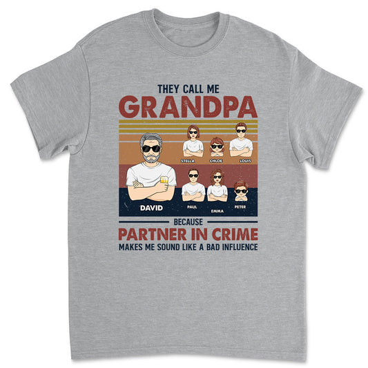 Partner In Crime - Personalized Custom Shirt