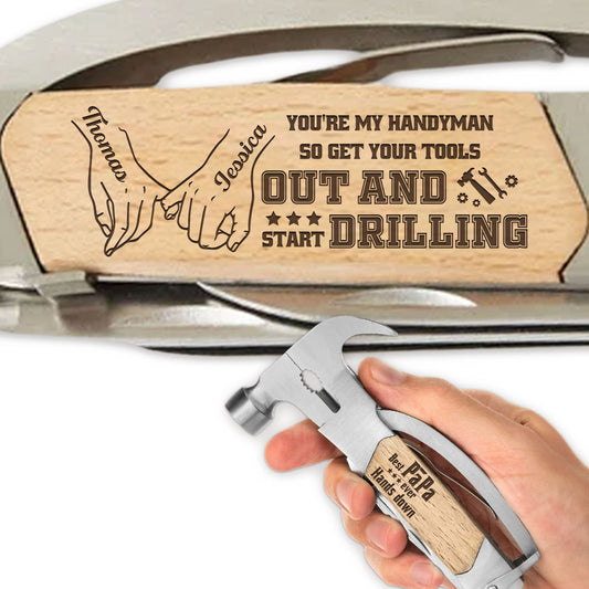 Fix Me With Your Tools - Personalized Custom Multitool Hammer