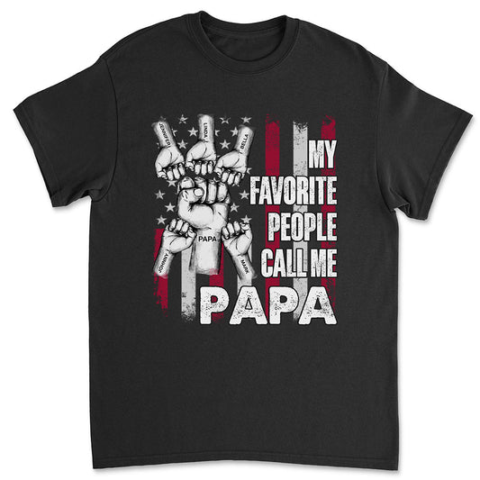 Favorite People - Personalized Custom Shirt