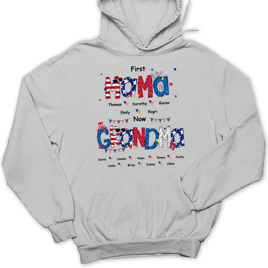 Happiness Is Being A Mom - Personalized Custom Hoodie