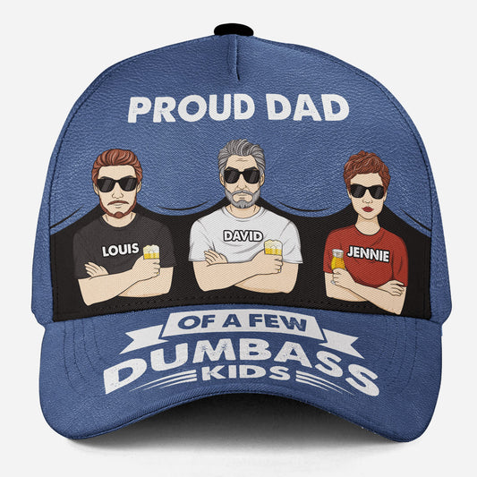 Proud Father - Personalized Classic Cap