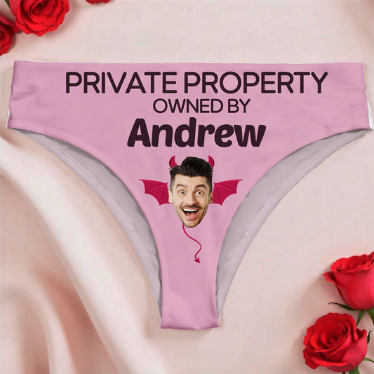 Private Property - Personalized Women Briefs