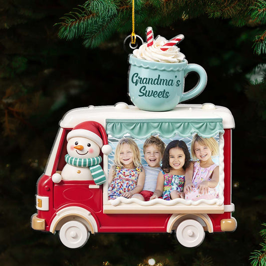 Grandma Sweet Crew - Personalized Custom Acrylic Ornament