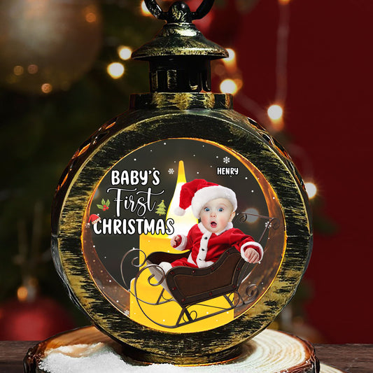 Baby Christmas - Personalized Custom Christmas Lantern