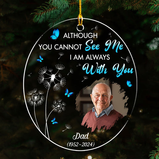 Not A Day Goes By - Personalized Custom Acrylic Ornament