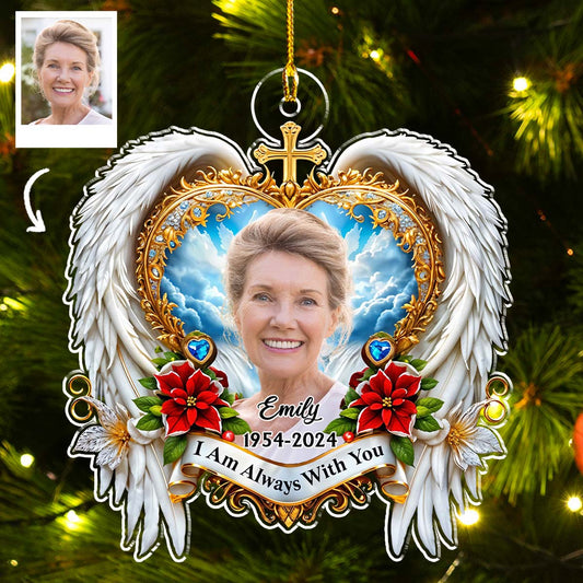 Miss You Forever - Personalized Custom Acrylic Ornament