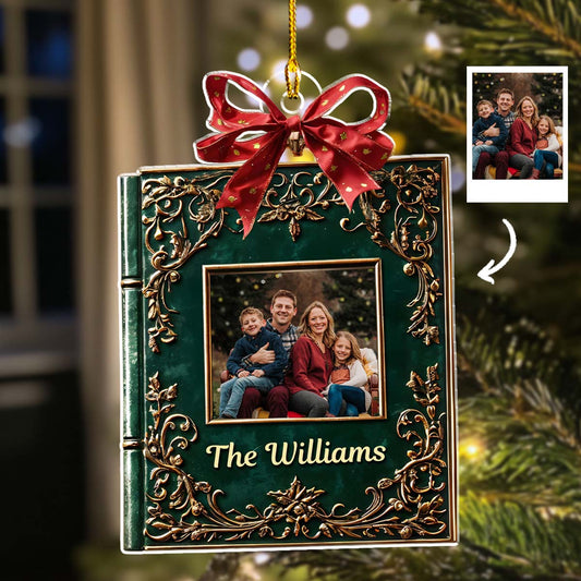 Family Christmas - Personalized Custom Acrylic Ornament