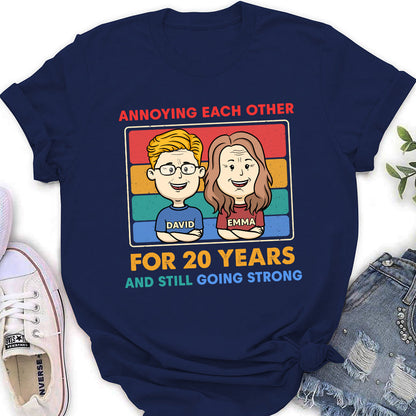 Going Strong - Personalized Custom Women's T-shirt