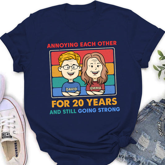 Going Strong - Personalized Custom Women's T-shirt