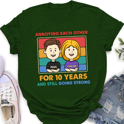 Going Strong - Personalized Custom Women's T-shirt
