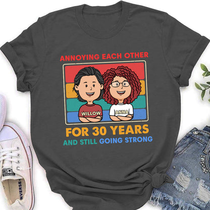 Going Strong - Personalized Custom Women's T-shirt