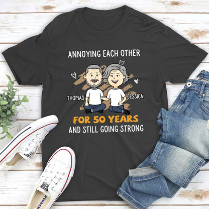For Many Years - Personalized Custom Classic T-shirt