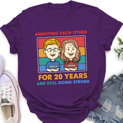 Going Strong - Personalized Custom Women's T-shirt