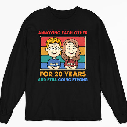 Going Strong - Personalized Custom Long Sleeve T-shirt