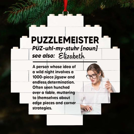 Puzzlemeister - Personalized Custom Puzzle Ornament