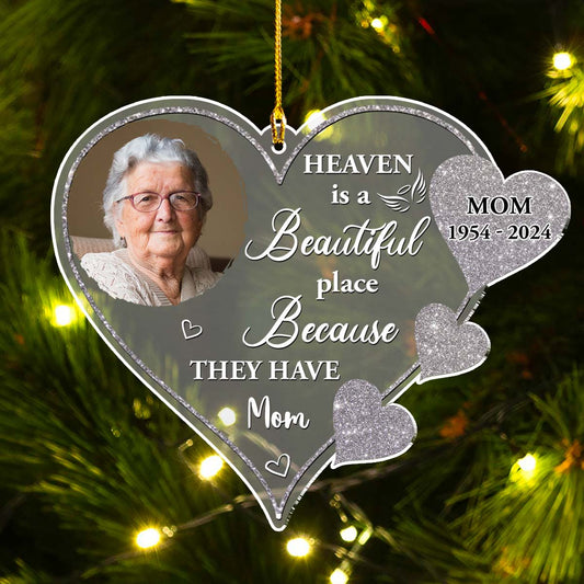 Beautiful Place Version 2 - Personalized Custom Frosted Acrylic Ornament