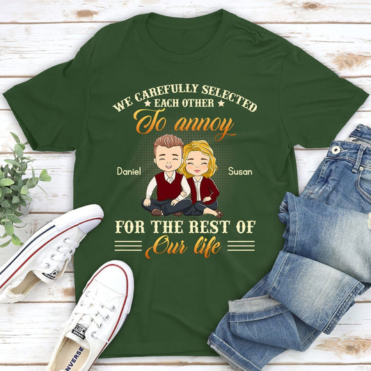 Carefully Selected - Personalized Custom Classic T-shirt
