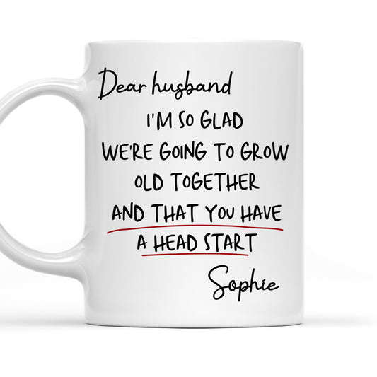 Grow Old Together - Personalized Custom Coffee Mug