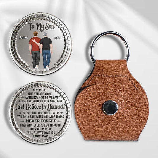 You Only Fail When You Stop Trying - Personalized Custom Pocket Hug