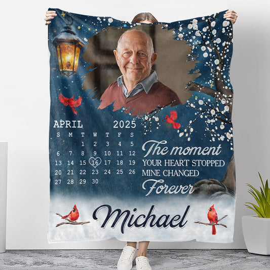 The Moment - Personalized Custom Fleece Blanket