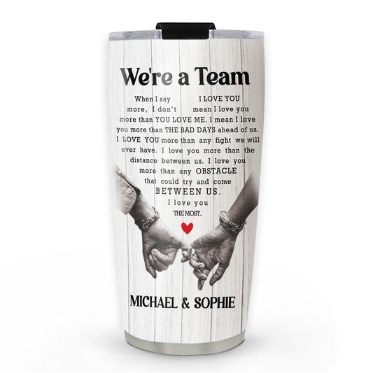 Love You The Most - Personalized Tumbler