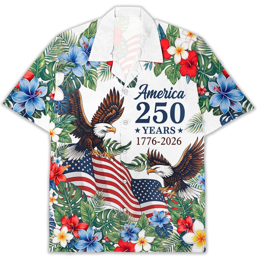 250th Anniversary USA - Personalized Custom Hawaiian Shirt