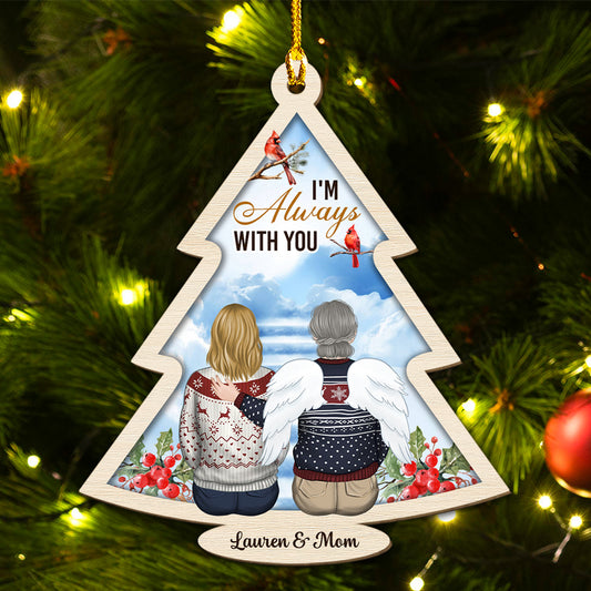 Forever With You - Personalized Custom Wood Ornament