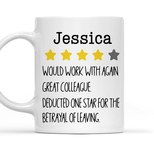 Would Work With Again - Personalized Custom Coffee Mug