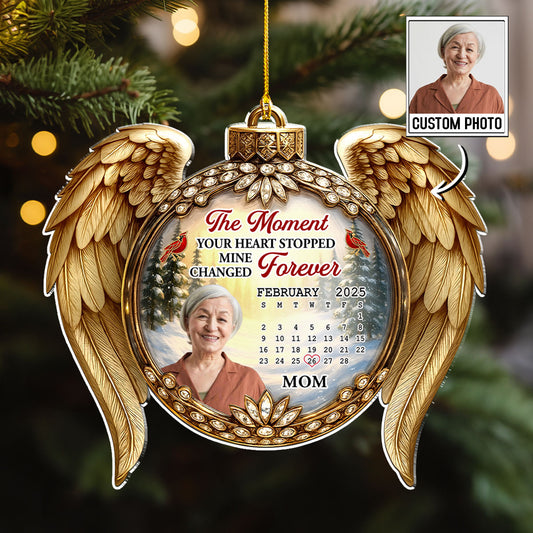Your Heart Stop - Personalized Custom Acrylic Ornament