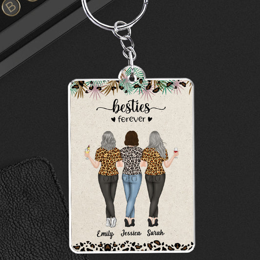 You Make Me Laugh Everyday - Personalized Custom Acrylic Keychain