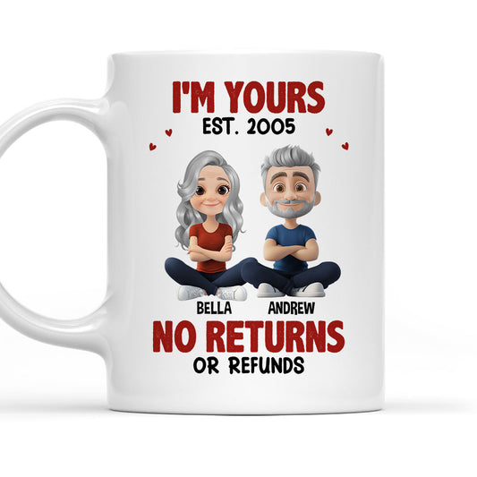 No Refunds - Personalized Coffee Mug