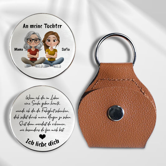 Wie Besonders Du Bist - Personalisierter Taschen-Umarmungsanhänger