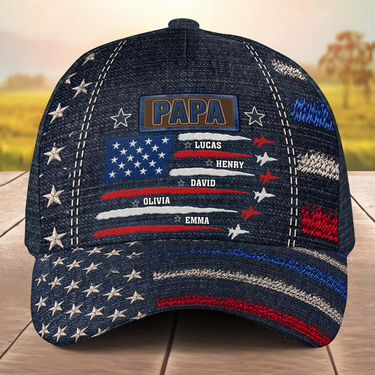 The Great Person Here - Personalized Custom Classic Cap
