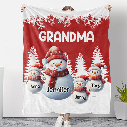 My Fav People Call Me - Personalized Fleece Blanket