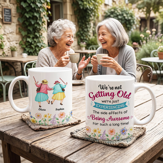 Friendship Gets Better With Age - Personalized Coffee Mug